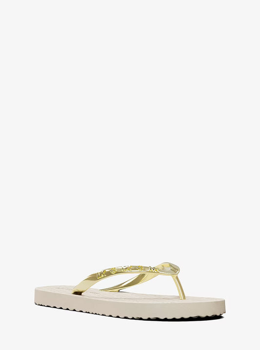 Michael kor - Signature Logo Flip Flops